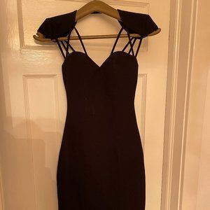 Black Cocktail dress- size XS